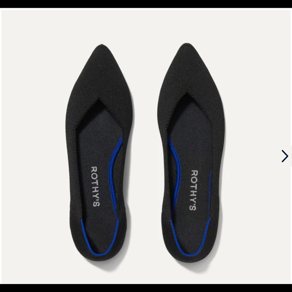 Rothy’s | Point | Classic Black | Size 8